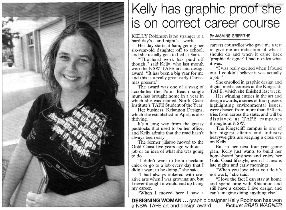 Kelly Robinson Kelannon Graphic Design