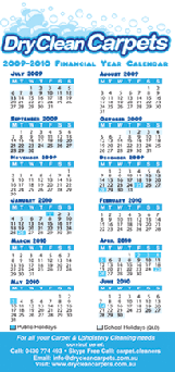 Magnet Calender Flyer Design and Printing