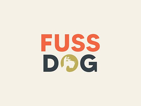 Fussdog Pet Food Logo Design
