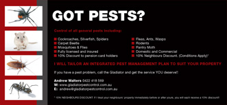 Gladiator Pest Control - Gold Coast