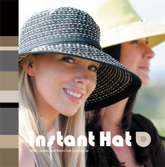 Instant Hats Catalogue Design