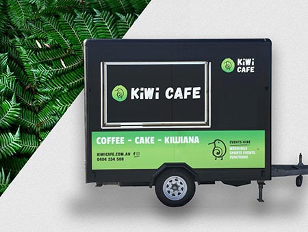 Kiwi Cafe Foodvan Marketing