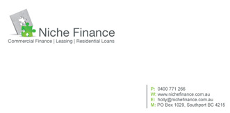 Niche Finance - Commercial Finance, Leasing and Residential Loans Gold Coast