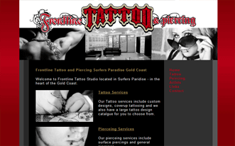 Frontline Tattoo and Piercing Surfers Paradise Gold Coast 