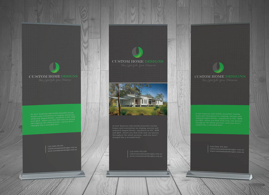 Design and Printing Pullup Banners Gold Coast and Tweed Heads