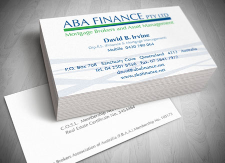 Tweed Heads and Gold Coast Business Card Printing