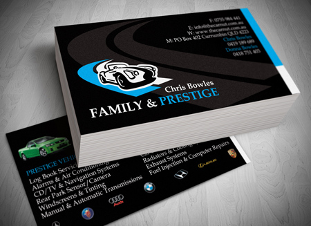 Tweed Heads and Gold Coast Business Card Design