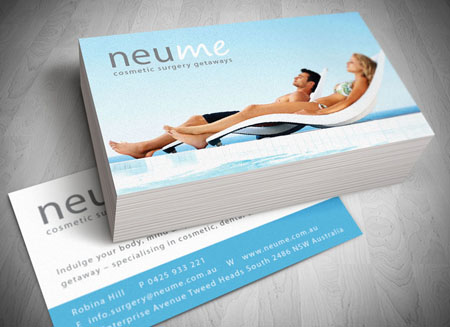 Tweed Heads and Gold Coast Business Card Design