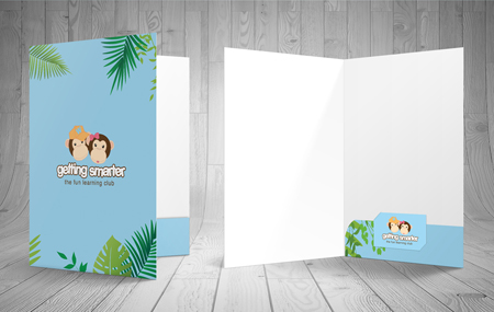 Presentation Folder design + printing gold coast