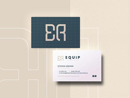 Equip Rehabilitation Branding Design