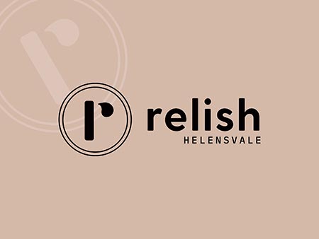 Relish Cafe Helensvale Logo Design