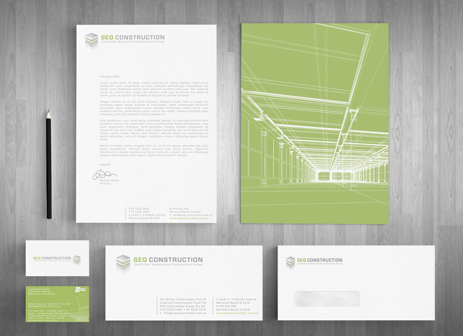 Gold Coast Letterhead and Stationary Design