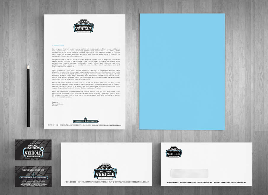 Gold Coast Letterhead and Stationary Design