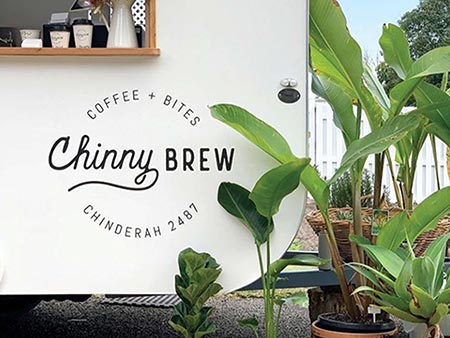 Chinny Brew Cafe Branding Design