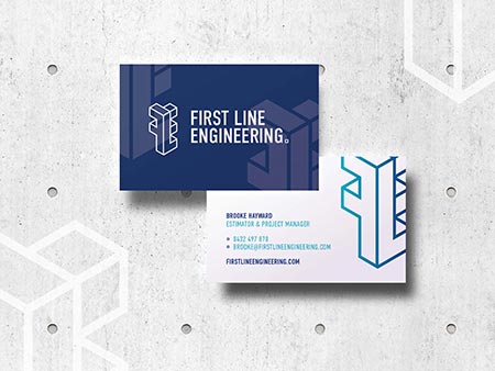 Firstline Engineer Branding Design