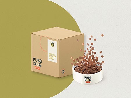 Fussdog Pet Food Branding Design