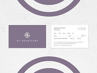 Gold Coast Business Card Design and Business Card printing