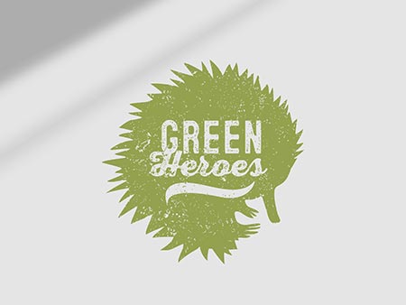 Green Heroes Enviromental Branding Design