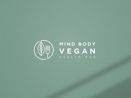 Mind Body Vegan Logo Design