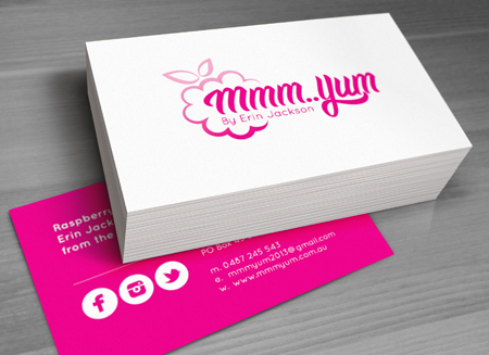 mmm... yum! - Gold Coast Logo, website and Letterhead and Stationary Design