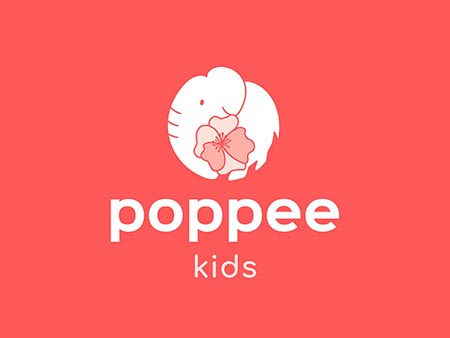 Poppee Content Strategy Logo Design