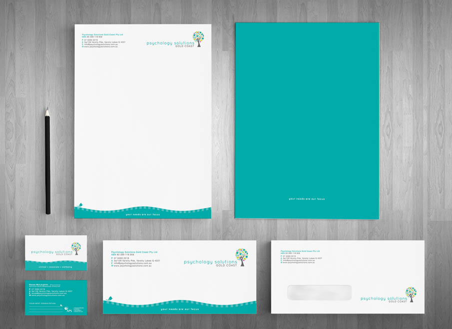 Psycology Solutions Gold Coast - Gold Coast Letterhead and Stationary Design