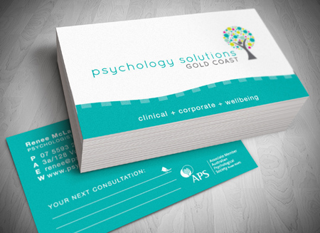 Psycology Solutions Gold Coast - Gold Coast Logo and Business Card Design 