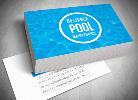 Elanora LOGO DESIGN - Reliable Pool Maintenance - Gold Coast Logo, website and Letterhead and Stationary Design