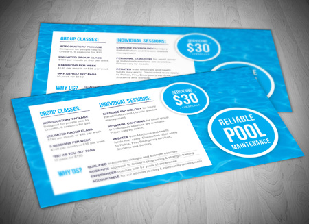 Elanora LOGO DESIGN - Reliable Pool Maintenance - Gold Coast Logo, website and Letterhead and Stationary Design