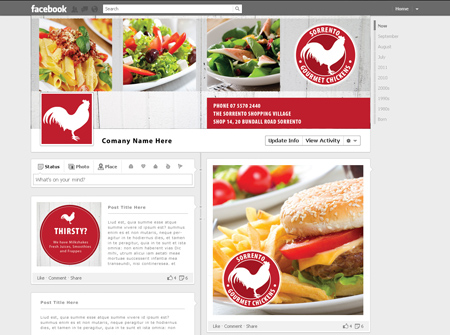 Bundall LOGO DESIGN - Sorrento Gourmet Chickens - Gold Coast Website Design 