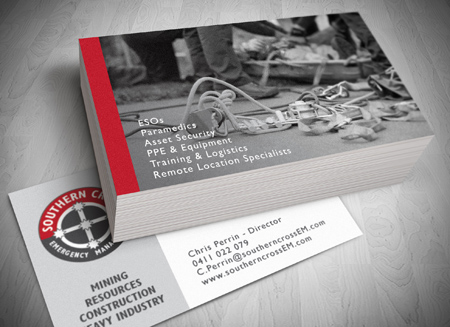 Gold Coast LOGO DESIGN - Southern Cross Emergency Management - Gold Coast Logo, website and Letterhead and Stationary Design