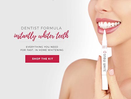 Snowhite Teeth Whitening Kit Packaging Design Graphic Design
