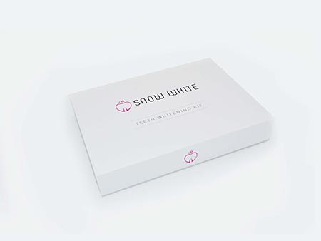 Snowhite Teeth Whitening Kit Packaging Design Graphic Design