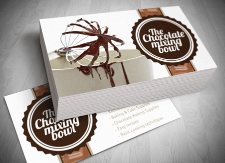 Gold Coast LOGO DESIGN - The Chocolate Mixing Bowl - Gold Coast Logo and Business Card Design 