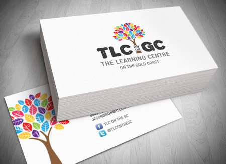 Gold Coast LOGO DESIGN - The Learning Centre on the Gold Coast - Gold Coast Logo and Business Card Design 
