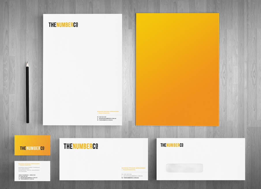 Gold Coast LOGO DESIGN - The Number Co - Gold Coast Logo, website and Letterhead and Stationary Design