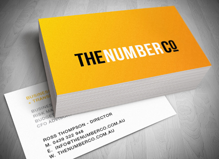 Gold Coast LOGO DESIGN - The Number Co - Gold Coast Logo, website and Letterhead and Stationary Design