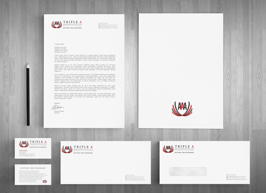 Gold Coast Letterhead and Stationary Design