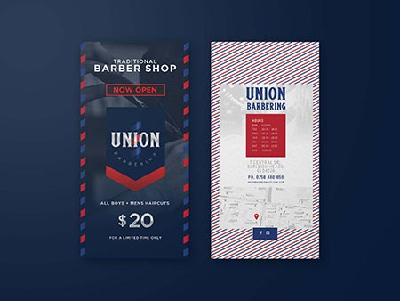 Union Barbering Gold Coast Website Design