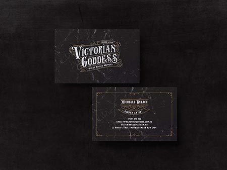 Victorian Goddess Murwillumbah Logo Design