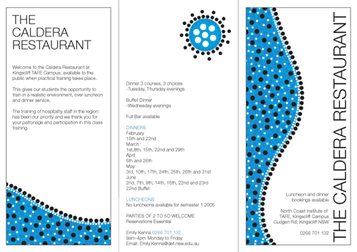 Kingscliff TAFE Caldera Restaurant 