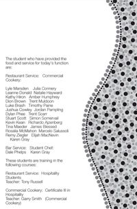 Kingscliff TAFE Caldera Restaurant 