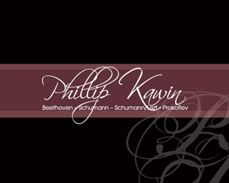Phillip Kawin Cd Cover and booklet design and poster design