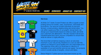 Write On T-Shirts